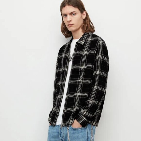 ALLSAINTS Miwok Check Jacket - XS - Picture 1 of 9